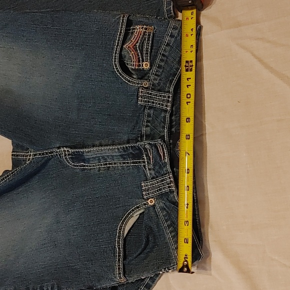 Angels Western Embroidered Flare Jean - Picture 8 of 12